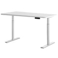 Load image into Gallery viewer, Artiss Electric Standing Desk Height Adjustable Sit Stand Desks Table White