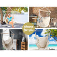 Load image into Gallery viewer, Gardeon Hammock Swing Chair - Cream