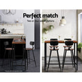 Load image into Gallery viewer, Artiss 4x Vintage Industrial Bar Stool Retro Barstools Dining Chairs Kitchen