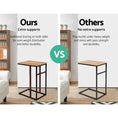 Load image into Gallery viewer, Artiss Coffee Side Table Laptop Desk Bedside Sofa End Tables Wooden Metal Frame