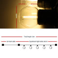 Load image into Gallery viewer, Jingle Jollys 23m LED Festoon String Lights 20 Bulbs Kits Wedding Party Christmas G45