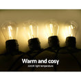 Load image into Gallery viewer, Jingle Jollys 14m LED Festoon String Lights 10 Bulbs Kits Wedding Party Christmas S14