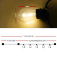 Load image into Gallery viewer, Jingle Jollys 23m LED Festoon String Lights 20 Bulbs Kits Wedding Party Christmas S14