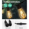 Load image into Gallery viewer, Jingle Jollys 23m LED Festoon String Lights 20 Bulbs Kits Wedding Party Christmas ST64