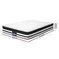 Load image into Gallery viewer, Giselle Bedding Rostock Euro Top Pocket Spring Mattress 27cm Thick Queen