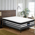 Load image into Gallery viewer, Giselle Bedding Rostock Euro Top Pocket Spring Mattress 27cm Thick Queen