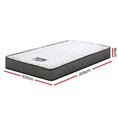 Load image into Gallery viewer, Giselle Bedding Alzbeta Bonnell Spring Mattress 16cm Thick King Single
