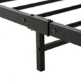 Load image into Gallery viewer, Artiss Metal Bed Frame King Size Mattress Base Platform Foundation Black Dane
