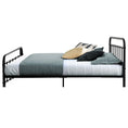 Load image into Gallery viewer, Artiss LEO Metal Bed Frame - Queen (Black)