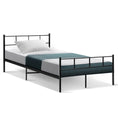 Load image into Gallery viewer, Artiss Metal Bed Frame King Single Size Platform Foundation Mattress Base SOL
