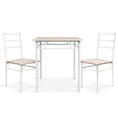 Load image into Gallery viewer, Artiss 3 Piece Dining Set - Natural