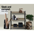 Load image into Gallery viewer, Emily Home Office Study Bookshelf Display Shelves Metal Bookcase Wall Storage