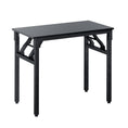 Load image into Gallery viewer, Artiss Computer Desk Laptop Table Bookshelf Desk Storage Rack Office Study Black