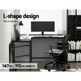 Load image into Gallery viewer, Artiss Corner Computer Desk L-Shaped Student Home Office Study Table Workstation