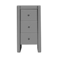 Load image into Gallery viewer, Artiss Mirrored Bedside Tables Drawers Crystal Chest Nightstand Glass Grey