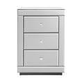 Load image into Gallery viewer, Artiss Mirrored Bedside Table Drawers Furniture Mirror Glass Presia Silver