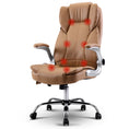 Load image into Gallery viewer, Artiss Massage Office Chair Gaming Chair Computer Desk Chair 8 Point Vibration Espresso