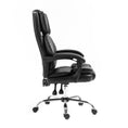 Load image into Gallery viewer, Artiss Executive Office Chair Leather Gaming Computer Desk Chairs Recliner Black