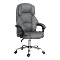 Load image into Gallery viewer, Artiss Executive Office Chair Fabric Recliner Grey
