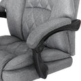 Load image into Gallery viewer, Artiss Executive Office Chair Fabric Recliner Grey