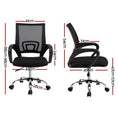 Load image into Gallery viewer, Artiss Office Chair Gaming Chair Computer Mesh Chairs Executive Mid Back Black