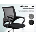 Load image into Gallery viewer, Artiss Office Chair Gaming Chair Computer Mesh Chairs Executive Mid Back Black