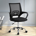 Load image into Gallery viewer, Artiss Office Chair Gaming Chair Computer Mesh Chairs Executive Mid Back Black