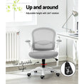 Load image into Gallery viewer, Artiss Office Chair Mesh Computer Desk Chairs Mid Back Work Home Study Grey