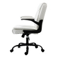 Load image into Gallery viewer, Artiss Office Chair Leather Computer Executive Chairs Gaming Study Desk White