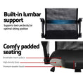 Load image into Gallery viewer, PU Leather Mesh High Back Office Chair - Black