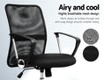 Load image into Gallery viewer, Artiss Office Chair Gaming Chair Computer Mesh Chairs Executive Mid Back Black