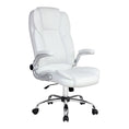 Load image into Gallery viewer, Artiss Kea Executive Office Chair Leather White