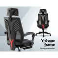 Load image into Gallery viewer, Artiss Gaming Office Chair Computer Desk Chair Home Work Recliner Black