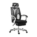 Load image into Gallery viewer, Artiss Gaming Office Chair Computer Desk Chair Home Work Recliner White