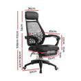 Load image into Gallery viewer, Artiss Gaming Office Chair Computer Desk Chair Home Work Study Black