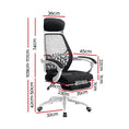 Load image into Gallery viewer, Artiss Gaming Office Chair Computer Desk Chair Home Work Study White