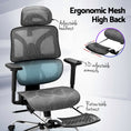 Load image into Gallery viewer, Artiss Ergonomic Office Chair Footrest Grey