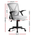 Load image into Gallery viewer, Artiss Office Chair Gaming Executive Computer Chairs Study Mesh Seat Tilt Grey