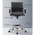 Load image into Gallery viewer, Emily Office Chair Veer Drafting Chairs Black