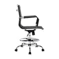 Load image into Gallery viewer, Artiss Office Chair Veer Drafting Stool Mesh Chairs Armrest Standing Desk Black