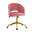 Load image into Gallery viewer, Velvet Office Chair Executive Computer Chair Adjustable Armchair Work Study Pink