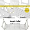 Load image into Gallery viewer, Gardeon Outdoor Garden Bench Seat Wooden Chair Patio Furniture Timber Lounge