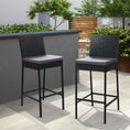 Load image into Gallery viewer, Gardeon Set of 2 Outdoor Bar Stools Dining Chairs Wicker Furniture