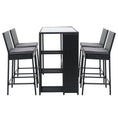 Load image into Gallery viewer, Gardeon Outdoor Bar Set Table Stools Furniture Dining Chairs Wicker Patio Garden
