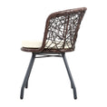 Load image into Gallery viewer, Andy Outdoor Patio Chair and Table - Brown