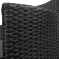 Load image into Gallery viewer, Set of 2 Outdoor Bistro Set Chairs Patio Furniture Dining Wicker Garden Cushion Gardeon