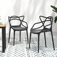 Load image into Gallery viewer, Gardeon PP Outdoor Dining Chairs X4 Portable Stackable Chair Patio Furniture