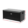 Load image into Gallery viewer, Gardeon Outdoor Storage Bench Box Garden Sheds Tools Wicker Cushion Patio Chair