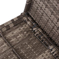 Load image into Gallery viewer, Gardeon Set of 4 Outdoor Lounge Setting Rattan Patio Wicker Dining Set Mixed Grey