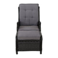 Load image into Gallery viewer, Gardeon Recliner Chair Sun lounge Setting Outdoor Furniture Patio Wicker Sofa
